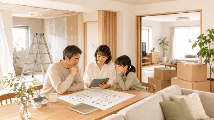 リフォーム中の仮住まいは必要？費用・選び方と負担を抑える方法を解説