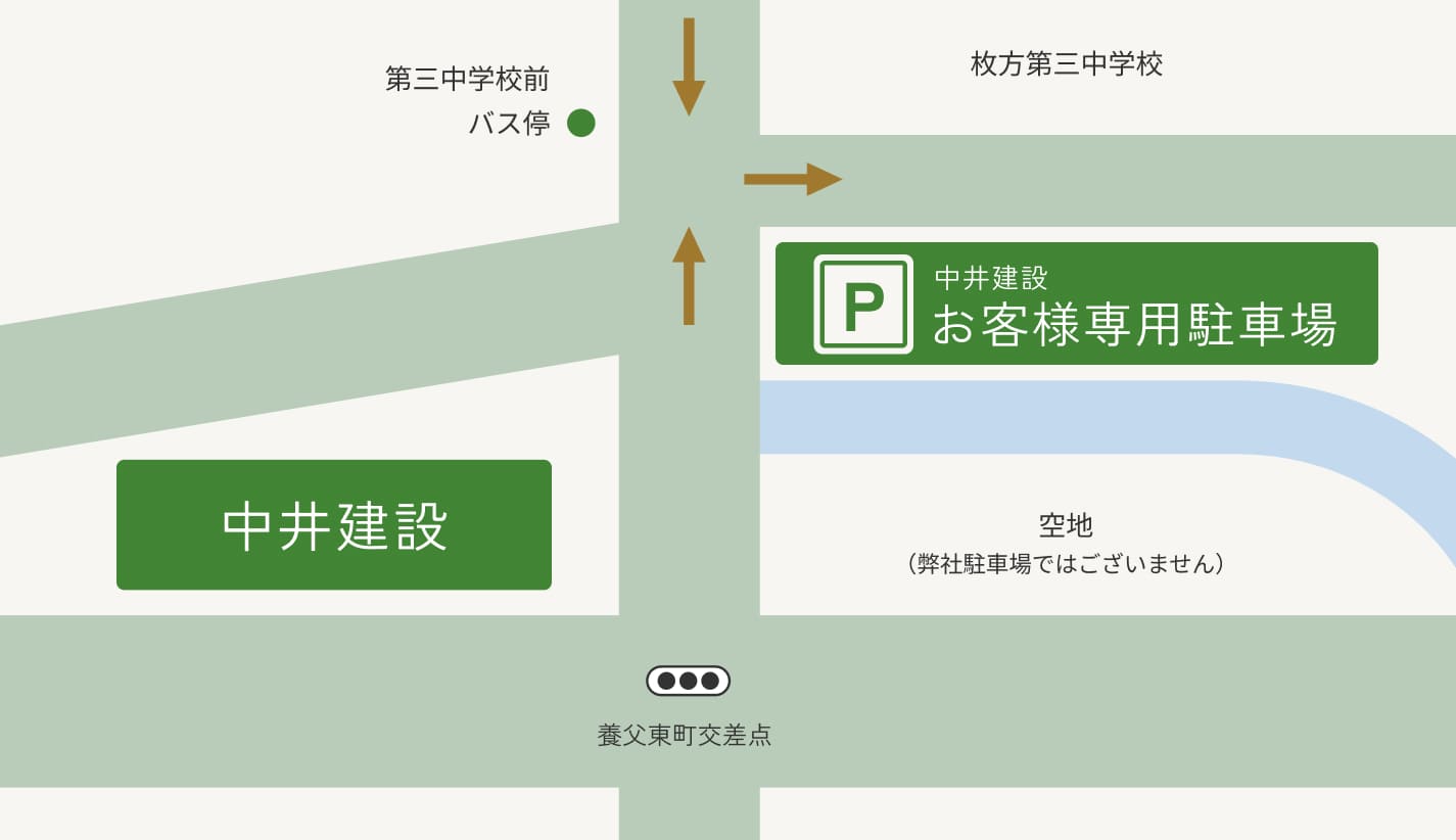 駐車場の地図