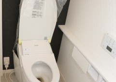 新築完成　トイレです