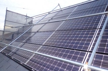ソーラーパネル（太陽光発電）設置後