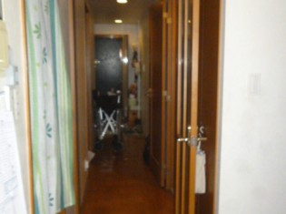 開き戸を引戸へ交換前